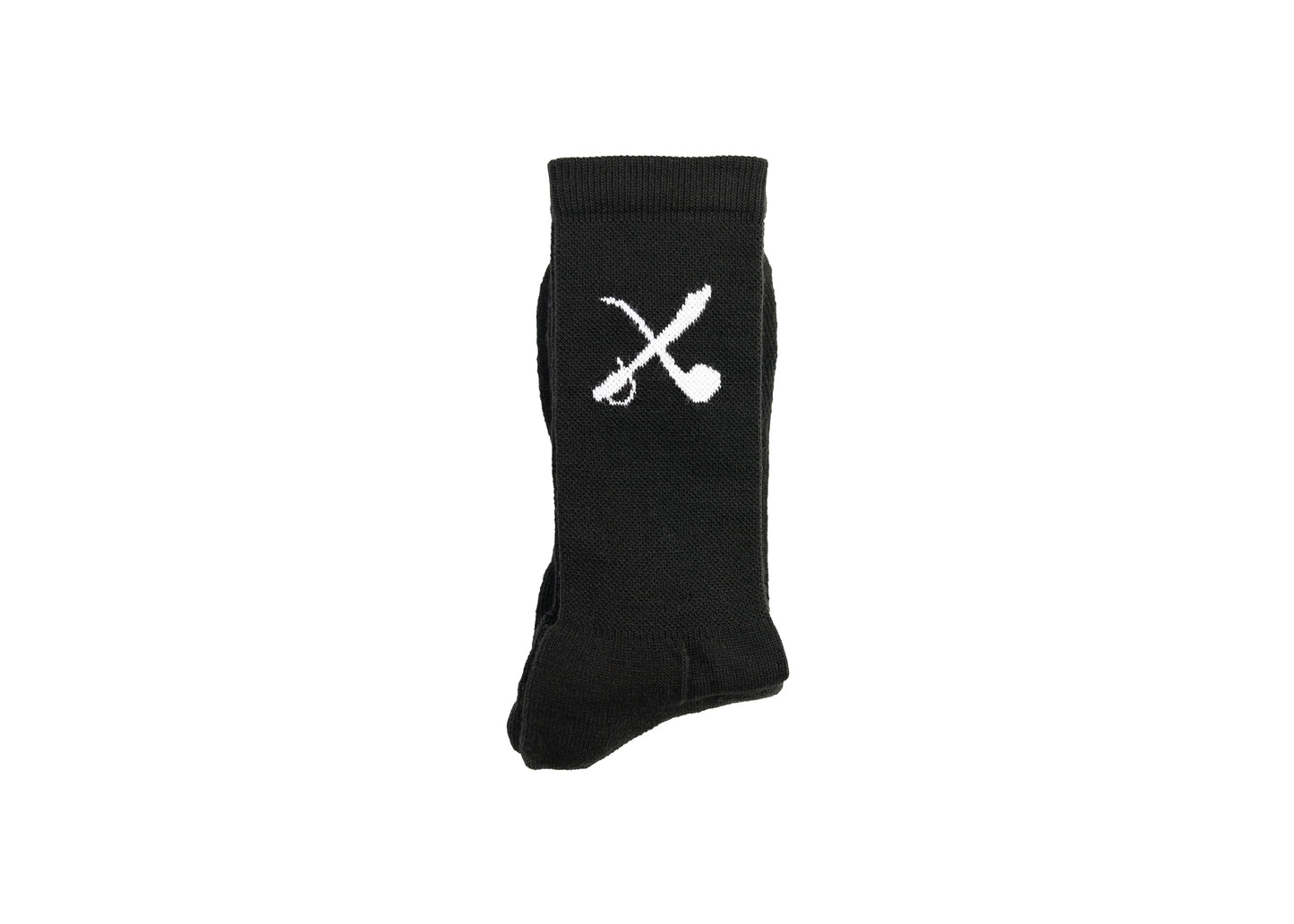 SABER & PIPE LOGO SOCK