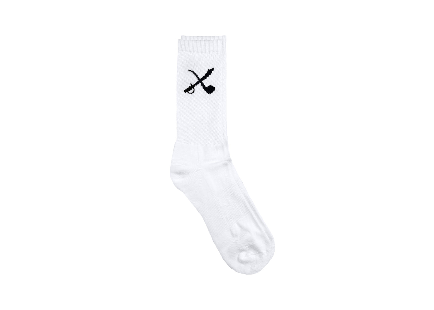 SABER & PIPE LOGO SOCK