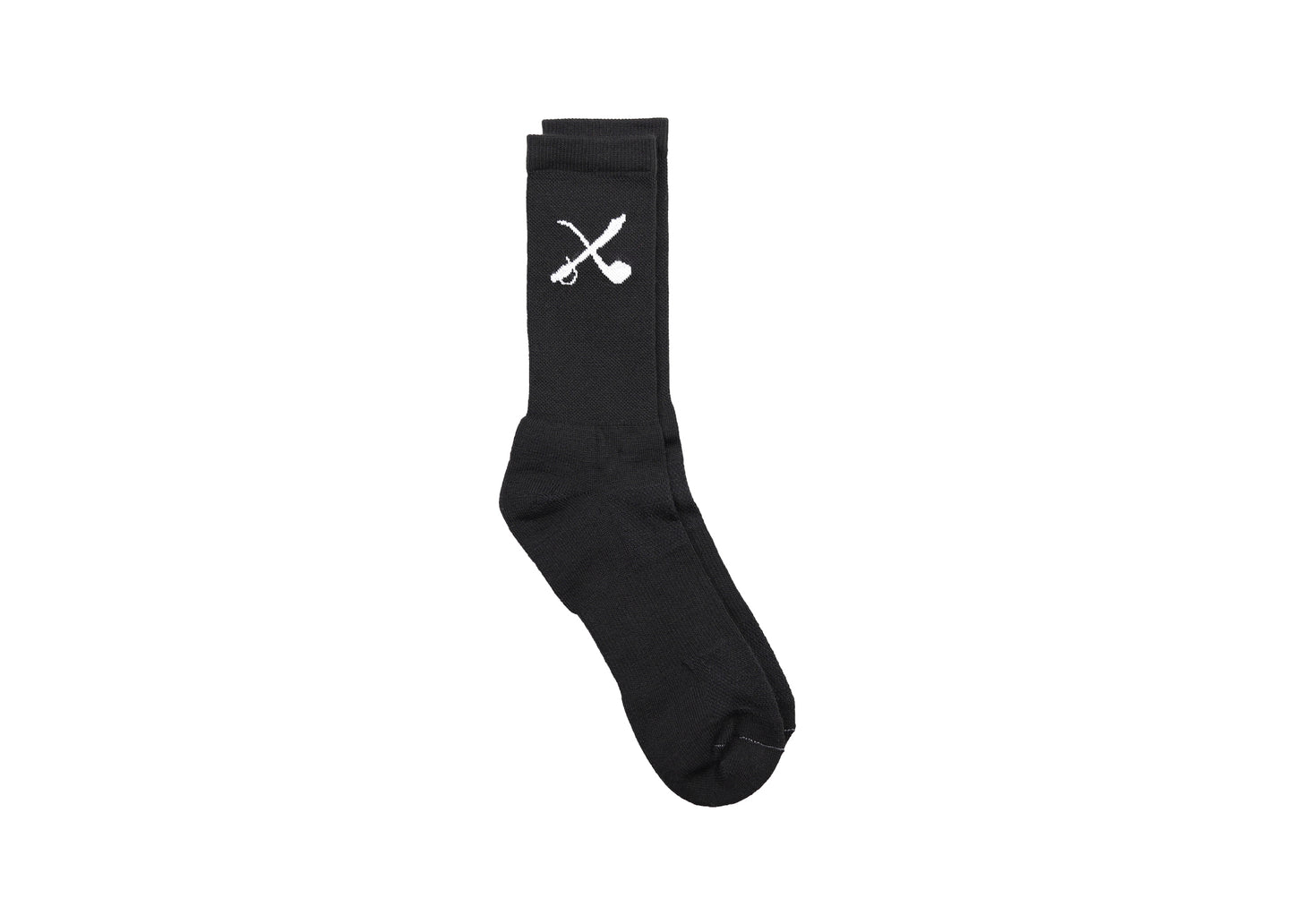 SABER & PIPE LOGO SOCK