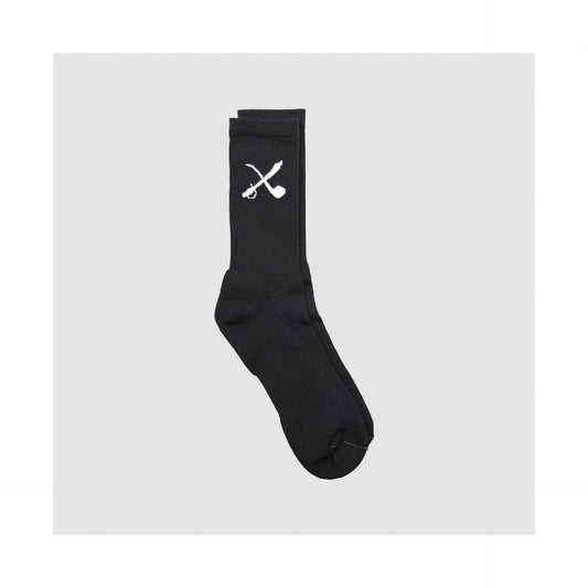 SABER & PIPE LOGO SOCK